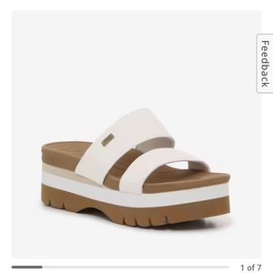 Reef Cushion Banded Platform Sandals
